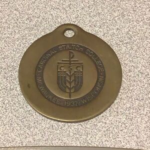 Cardinal Stritch Brass Medallion
